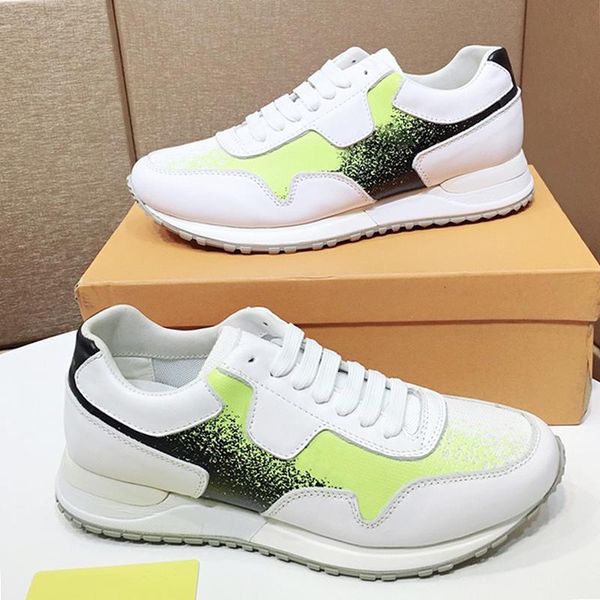 

new 2020 run away sneaker mens shoes outdoor walking lightweight vintage shoes low lace -up men shoes drop ship with origin box, Black