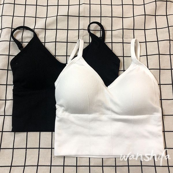 

wauxs no refundno changekaka underwear clothesshoulder strap clothessame stylebeautiful back brabelly wrapbig u sports vest strap underwear, White