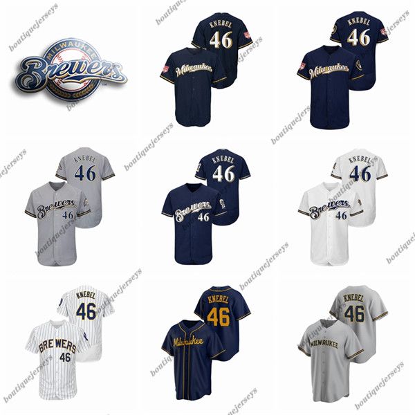 

пользовательских мужчины женщины дети milwaukee пивоваров 46 corey кнебель 45 jhoulys chacin 45 la makina 43 big salt 2 grish главная бейсбо, Blue;black