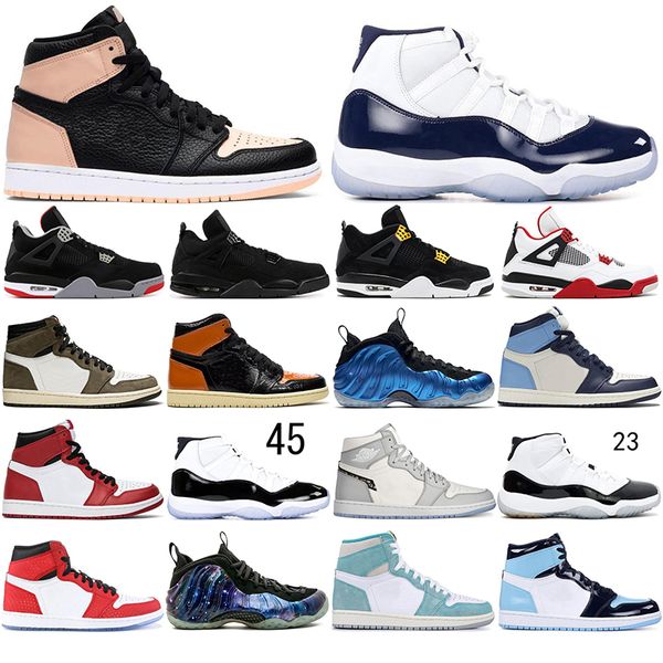 

2020 4s sail jumpman 1s 11s hardaway light smoke grey basketball shoes galaxy 1.0 metallic green chicago royal toe sport sneakers 36-47