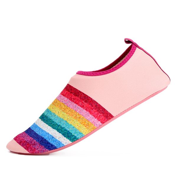 

fashion water breathable shoes men women water shoes swimming solid color summer beach swimming supplies