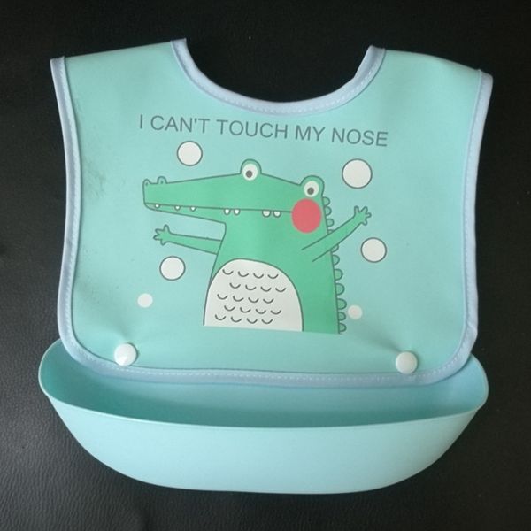 

5nwrr eating newborn children waterproof soft children stereo saliva pocket enlarged baby eating bib newborn baby bib enlarge child enlarge