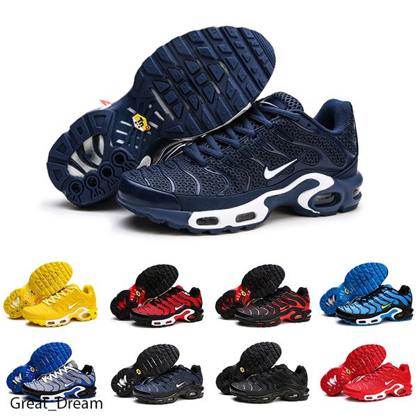 

2019 new mens mercurial plus tn ultra se black white orange desinger running shoes women mentrainers sports sneakers size 40-46