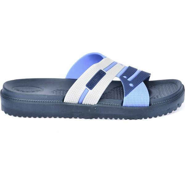 

gezer beach swimming pool men fluffy slippers blue beach bath blue summer - 9654, Black