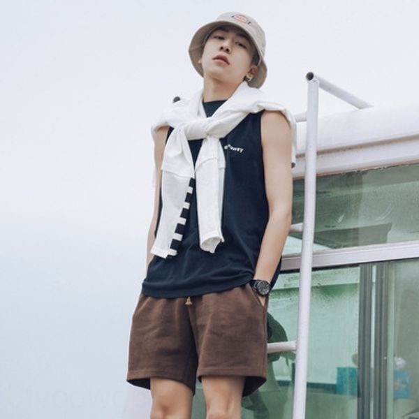 

vfh1o lestt длинного бинта свободного армированного хлопок свободно без рукавов ль корсет lestt футболка длинного бинта свободного армирован, Black;brown