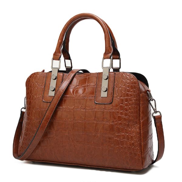 

luxury handbag crocodile pattern shoulder bags for women 2020 vintage leather handbags women bag totes sac a main bolsa feminina