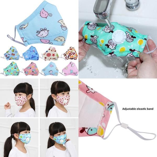 

children mouth mask pad kids breath valve haze breathable mask dust mouth muffle face masks children ytguo garden2010