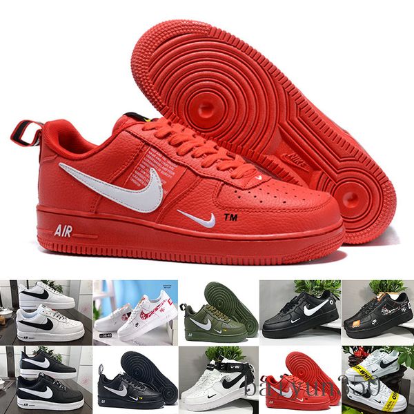 

wholesale 2020 one dunk 1 running shoes mens women utility white black orange red trainer flax wheat blue pink women sports sneakers we-6k