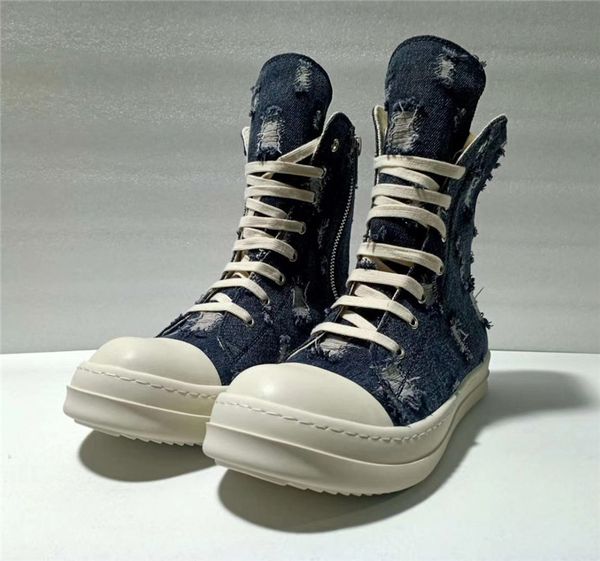 

2020 дамы прилив холст синий маскировочные высокого верха обуви обувь удобные дышащие спортивные туфли мужские ботинки большого размера 35-4, Black