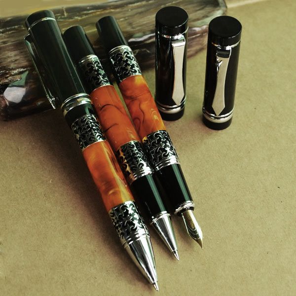 

extra payment by unit 1$ for shipping fee and other fee for fountain / roller ball / ballpoint pens, Blue;orange