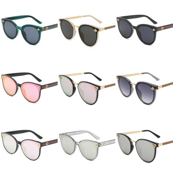

2020luxury brands designer sunglasses women retro vintage protection female fashion sun glasses women sunglasses vision care with logo 6 #94, White;black