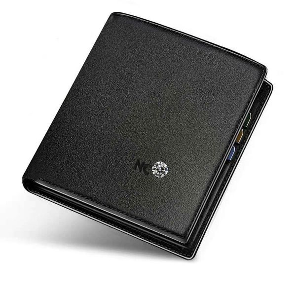 

luxury d new mens designer wallet black genuine leather wallet men coin pocket card holder bag borse di lusso di design borse gift, Red;black