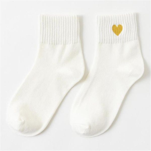 

socks sports geometric printed socks love sweet womens socks stretch solid color casual woman, Black;white