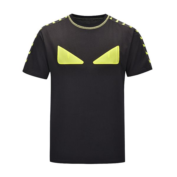 

mens designers t shirts casual t shirt crane printing t shirt hip hop men women short sleeve tees size m-3xl, White;black