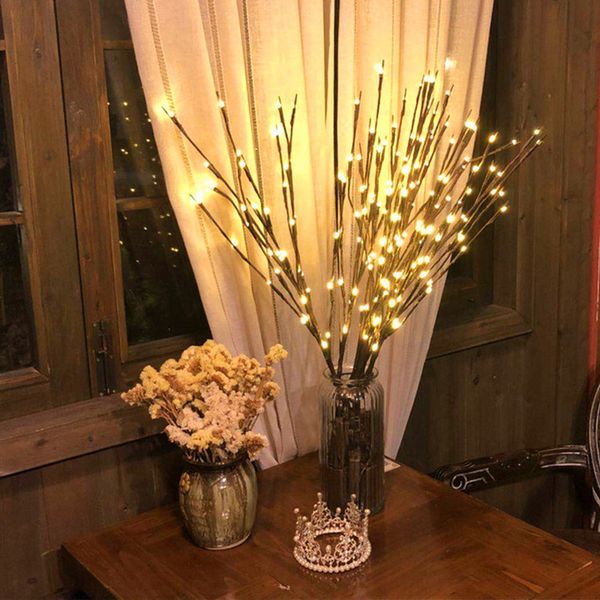

christmas decorations for home led willow branch lamp battery powered decorative ornaments tree