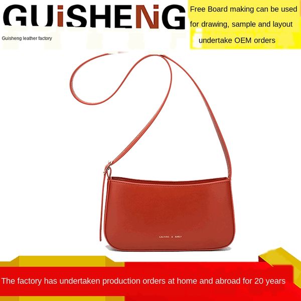 

f13hs korean style shoulder xiaoxiangfeng leisure armpit 2020 new fashion simple personalized shoulder bag fashionable versatile women, White