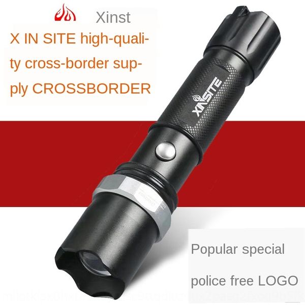 

xinster наружных светодиодных usb flashlightflashlightcharging алюминиевого сплава початка сильный свет фонарика огнезащитной специальный фо