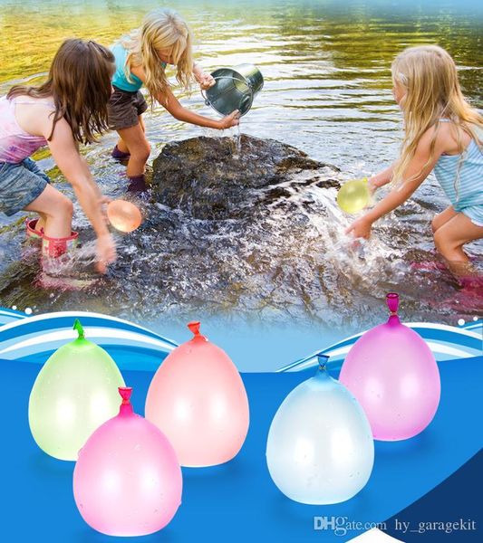 

games summer colorful water filled balloon 111pcs balloon toys beach party in play outdoors the water ballons garden for kids children mjau