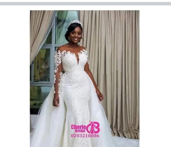 

wedding dress 2020 new double shoulder big fluffy wedding dress detachable tailing main wedding dress,court train /brushtrain / detachable, White