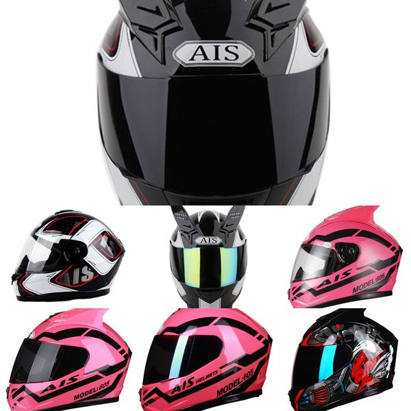 

wycro aishi ais men's and women's full-cover full-cover full- and corner sports car locomotive protection protective helmet electr