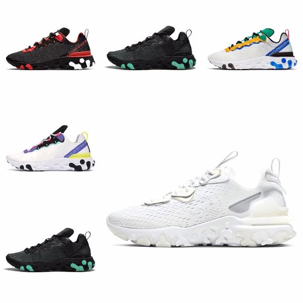 

new ashion react element running shoes fo men women light bone triple black royal solar team red mens trainers sports sneaker runner s#07440