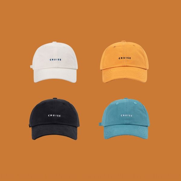 

ins embroidered baseball hat female summer simple letter embroidery baseball cap male korean fashion couple casual soft cap, Blue;gray