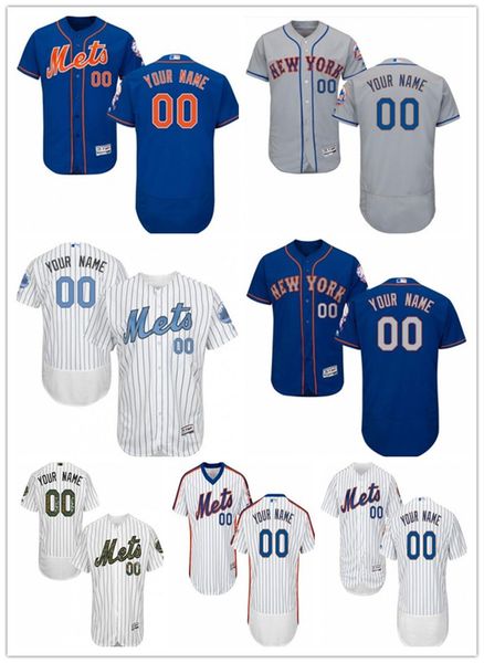 

baseball jerseys ny yorkmets met men women youth red white jersey custom any name number, Blue;black