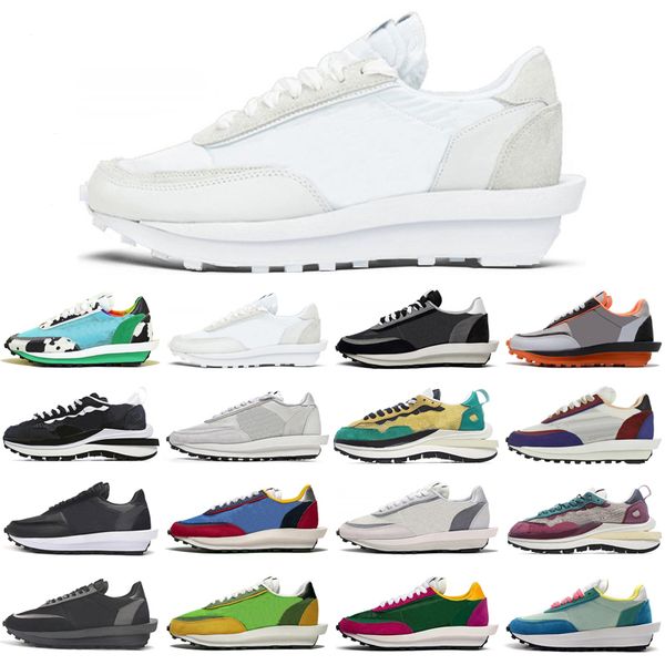 

2020 chunky dunky waffle ldv ld pegasus men women running shoes black white nylon pure platinum mens trainers sports sneakers runners