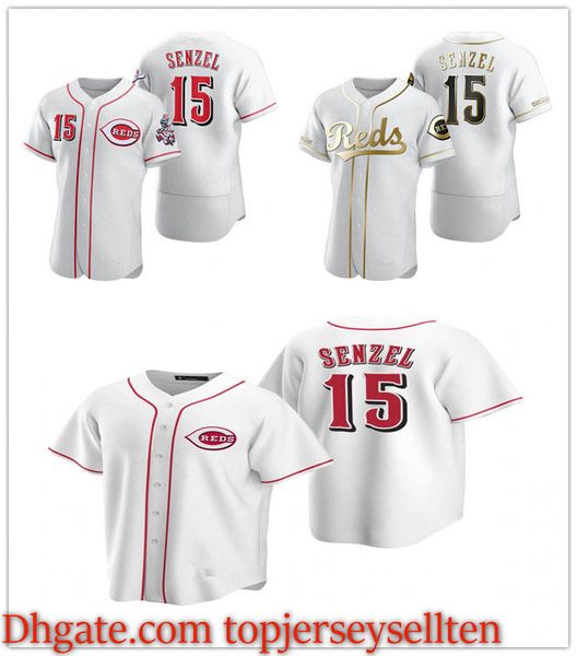 

cincinnati reds men women youth15 nick senzel 2020 authentic baseball jersey, Black