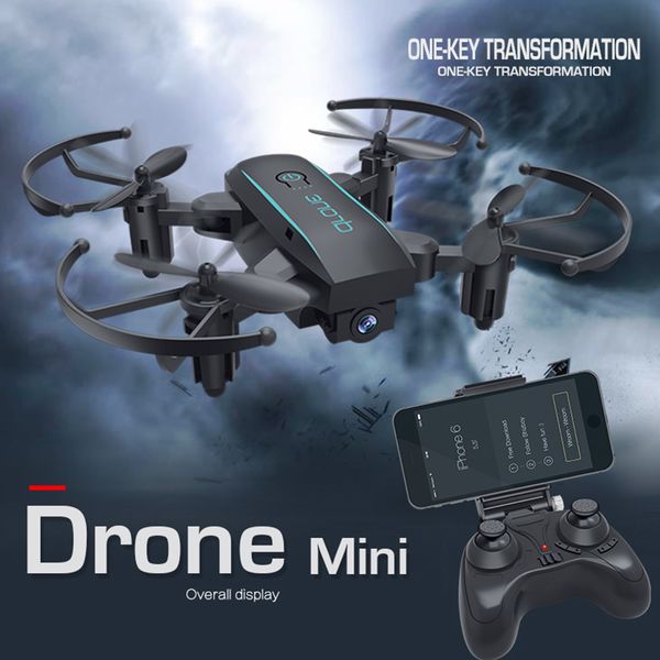 

1601 480p 720p мини rc drone с камерой hd wifi fpv складная высота удержания quadcopter дрон вертолет дистанционного управления игрушки