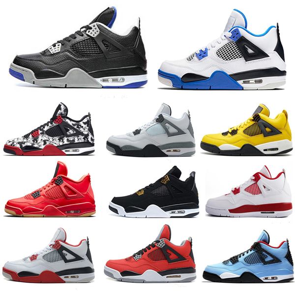 

cactus men 4s basketball shoes cool gray metallic pine green stadium purple university orange red outdoor sneakers