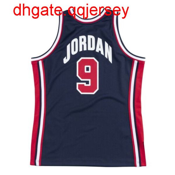 

men's team usa michael jor dans mitchell ness navy 1992 olympics dream team jersey throwbacks vest stitched basketball jerseys, Gray