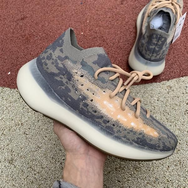 

2020 последний kanye west tail light desert marsh льняное ешая v2 мужчины кроссовки yecheil landmark black static светоотражающие женщины кр, White;red