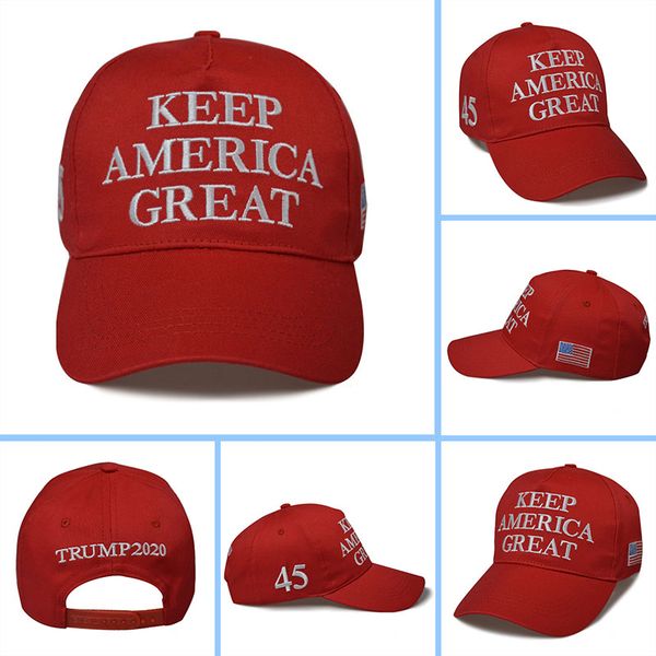 

wholesale cotton make america great again embroidery usa flag 2020 donald trump hat outdoor baseball cap for men women fast shipping c1903, Black;white