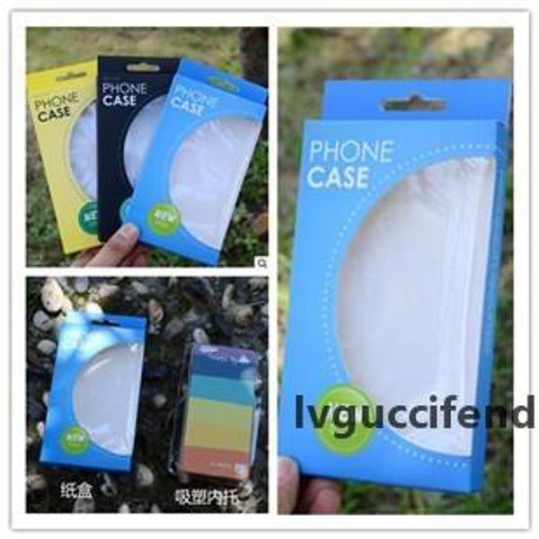 

universal colour paper plastic retail package packaging box boxes with insert for phone case iphone x 8 7 6 plus samsung s7 edge 5.5 inch