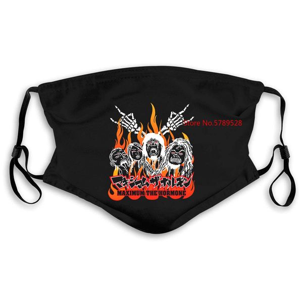 

нового максимального гормон японского rock band mens черный размер мужчина марк маска женщина kids pm25 jinkr