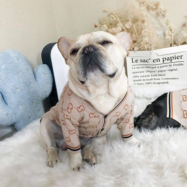 

pet одежды собаки свитер воротники малый tide животное bixiong kitty собаки основной прядения пряжи кардиган свитер xd22685