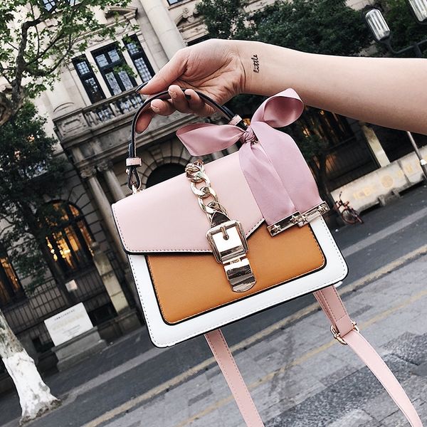 

wmf6k summer small small satchel satchel female 2019 new fashion women's bag ins super korean versatile portable shoulder messenger bag, White