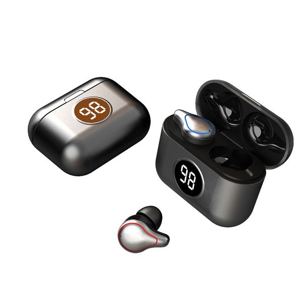 

Wireless Bluetooth Headsets V5.0 Mini Portable Fashion In-Ear Waterproof Headphones Touch Control HiFi Sport Earphones 3 Colors