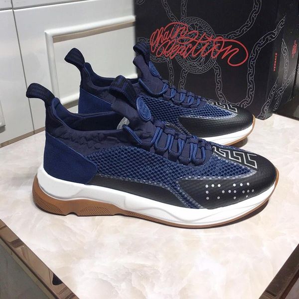 

mens shoes fashion classic vintage footwears sports low lace -up men shoes chaussures pour hommes cross chainer sneakers, Black