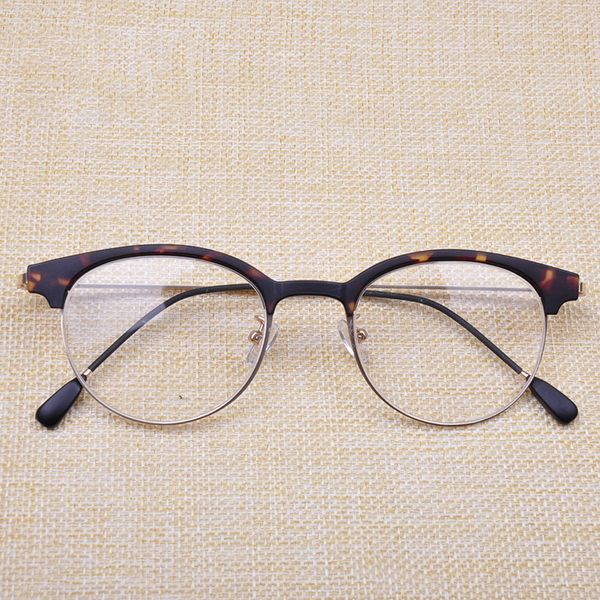 

zerosun oval glasses frames male women semi rimless grey black eyeglasses men spectacles for optical prescription lens