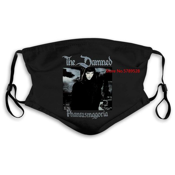 

проклятый фантасмагория black brand new goth punk печати man основная маска женщины kids pm25 viwev