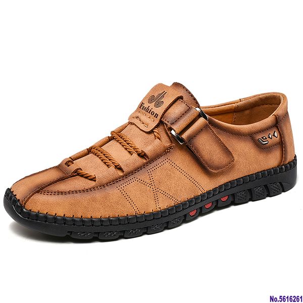 

men flats leather shoes men loafers moccasins soft driving shoes casual man sneakers zapatos de hombre plus size 37-47, Black