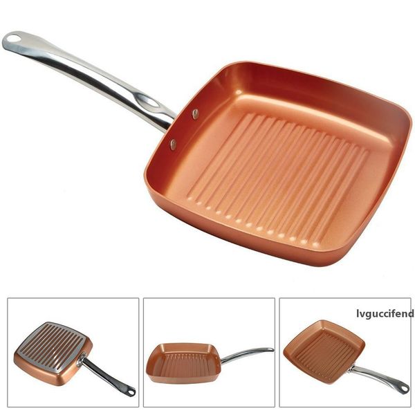 

kitchen cookware non -stick fryer pan steak breakfast frying eggs cooking helper double side grill fry pan oven dishwasher