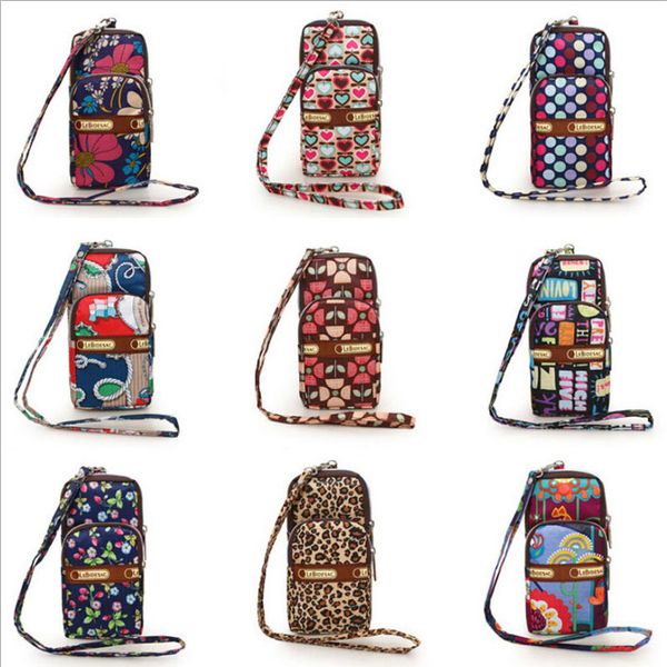 

women nylon handbag multi color small cross body purse for womens shoulder bag girls letter cell phone purse tote messenger satche new