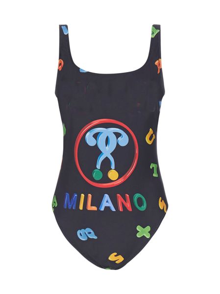 

designer women swimwear fashion ladies swimwear letter pattern one-piece swimsuit women summer clothing various styles of bikinis, White;black
