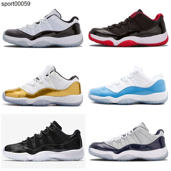 

high qaulity jumpman 11 space jam bred gamma blue kids basketball shoes men women 11s concords 72-10 legend blue cool grey sneakers, Black