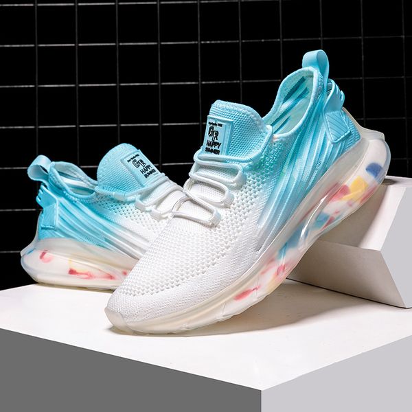 

2020 new arrival breath sports shoes man soft sole shoes men's sneakers summer trainers spring running air mesh