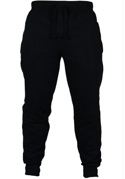 

2020 new style men's casual pants autumn thin section pants loose arge size, Black