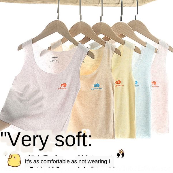 

zzcmg under children's clothing vest traceless modal baby vest breathable sweat-absorbing boys' baby underwear base shirt children, Blue